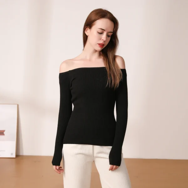 Pullover Basic Clothing Long Sleeve Top Korean Fashion Style Ladies Outerwear Tops Woman Jumper Blouses Female 2024 Cropped - Image 5