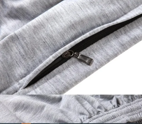 High quality summer men sports shorts 8XL 10XL big Size Comfortable Breathable soft loose elasticity shorts 150KG Black 52 50 - Image 4