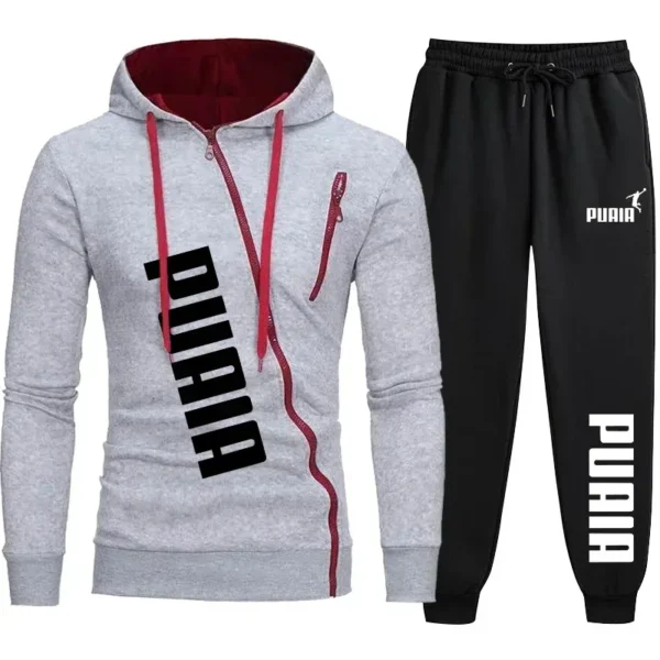 Sweatshirt and Pants Set Man Clothes for Men Sports Sets Mens Fashion Suits New Two Piece Men's Tracksuit Autumn Men's Clothing - Image 4