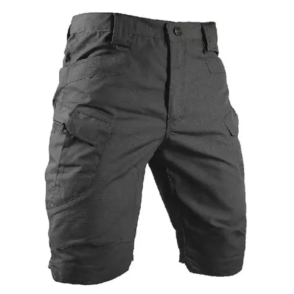 Men's Tactical Shorts With Multi Pockets, Casual Durable Waterproof Cargo Shorts For Outdoor Hiking Trekking - Image 3
