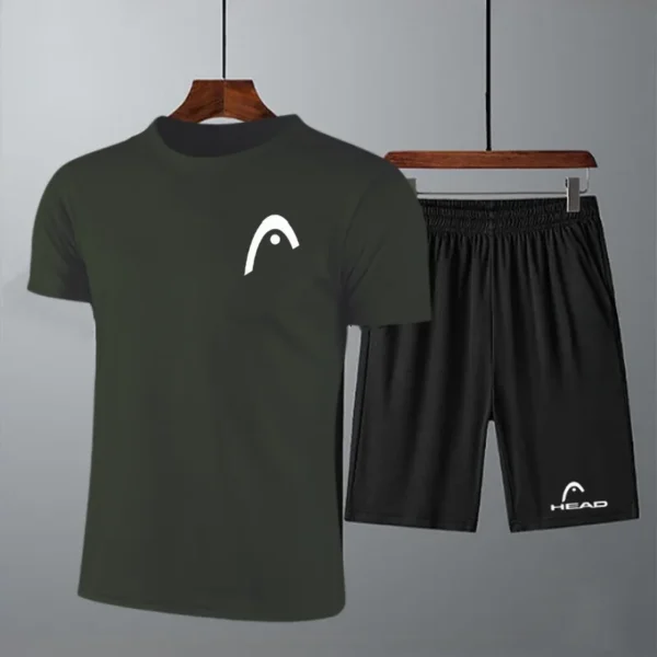 2024 Quick Drying T Shirts High Quality Wicking Tennis Training Tshirt Clothing Summer Men's Loose Fitness Sports Short Sleeve - Image 2