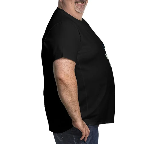 Graphic T Shirts for Big and Tall Men Cotton Plus Size T-shirts Plus Size Top Tees Short Sleeve Clothing 6XL 5XL 4X - Image 4
