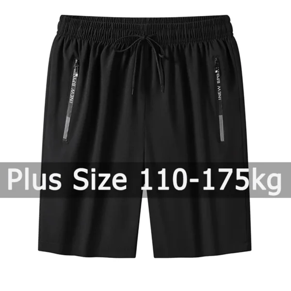 Pack of 1/2/3 Men Sweatpants 110-175kg Plus Size 1XL-7XL Casual Shorts Loose Elastic Waist Sport Pants Running Fitness Gym Pants