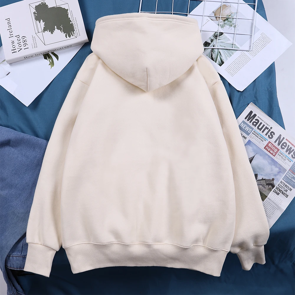 New York Brooklyn Letter Hoodie Men Simple Loose Fleece Hoodies British Style Pullover Oversize Comfort Hoody Winter Men's Tops - Image 3