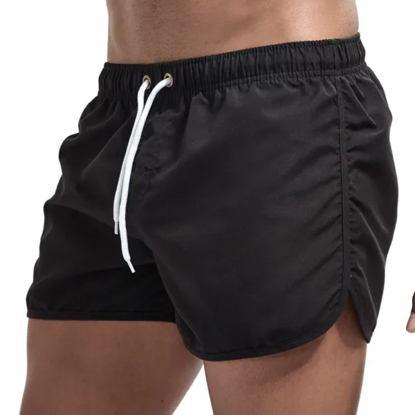 Men's Swim Shorts Swim Trunks Quick Dry Board Shorts Bathing Suit Breathable Drawstring With Pockets for Surfing Beach Summer - Image 4