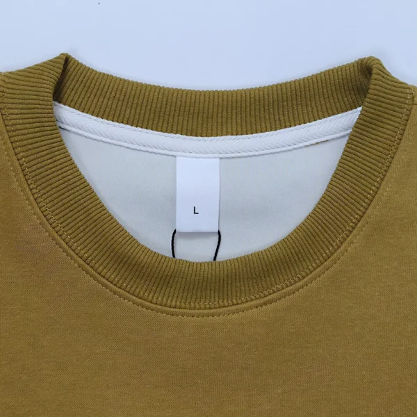 400g Heavy Weight Round Necked Sweatshirts Loose Solid Color for Spring Autumn Men women's Casual Sports Top Pullover M-4XL - Image 3