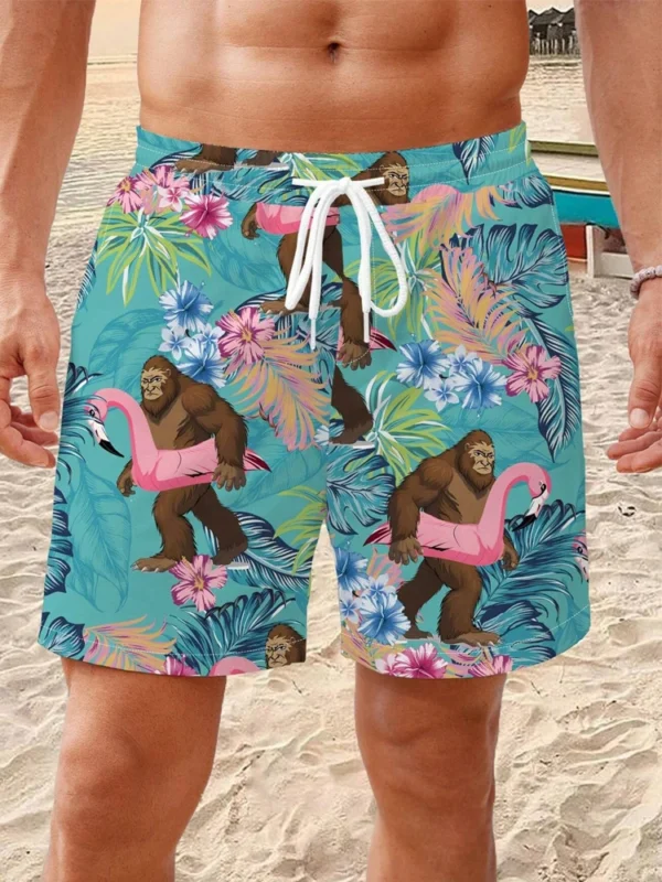Flower Printing Shorts Men's Shorts Beach Pants Women's Hawaii Shorts Unisex Seaside oversized Summer Women Casual Half Pants