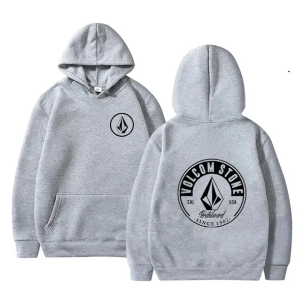 2025 Fashion Hoodie Men Hoody Volcom Stone Double-sided Casual Oversized Graphic Sports Tops Breathable Streetwear Mens Clothing - Image 5