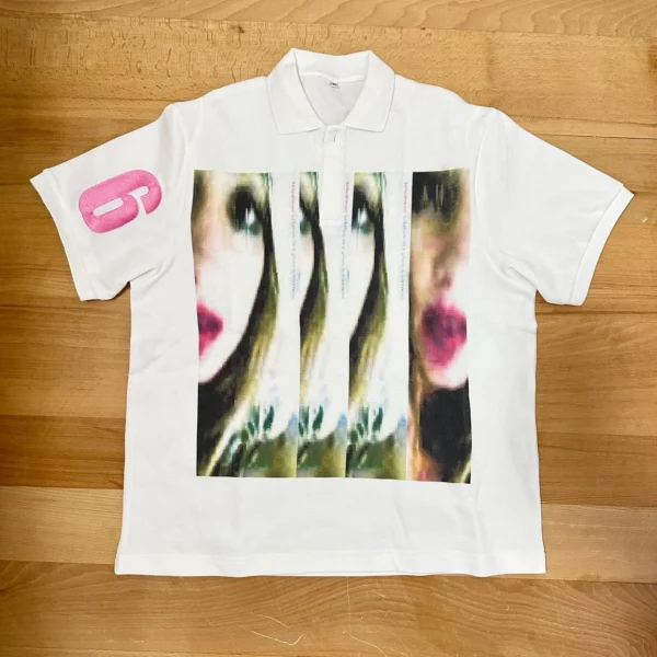 Y2K Punk Goth Style Fashion Personality Unique Design Polo Shirt Street Hip Hop Harajuku Men Short Sleeved Graffiti Summer Dress - Image 3