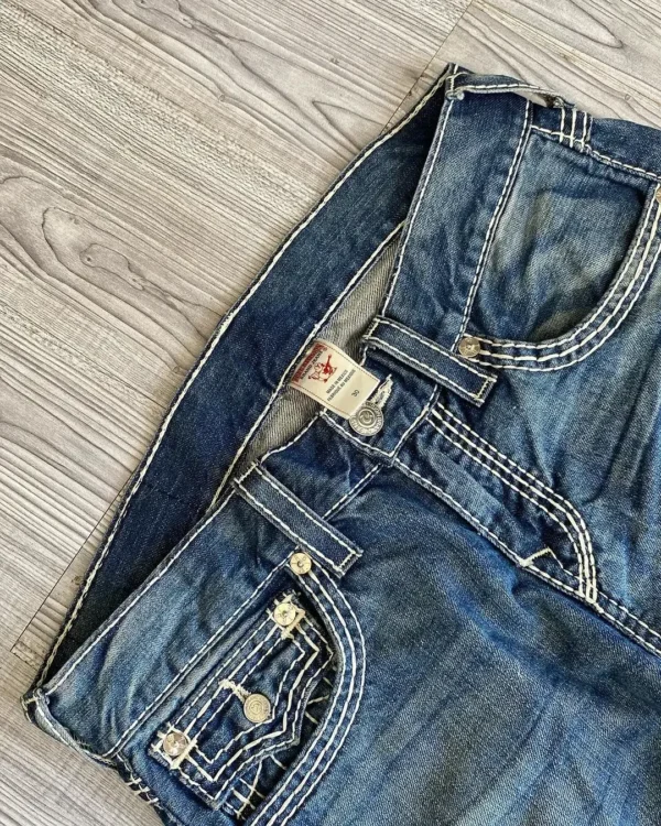 Hip Hop Street Embroidered Casual Y2k Vintage Jeans Women Clothing Denim Pants Harajuku High Waist Straight Leg Wide Leg Jeans - Image 2