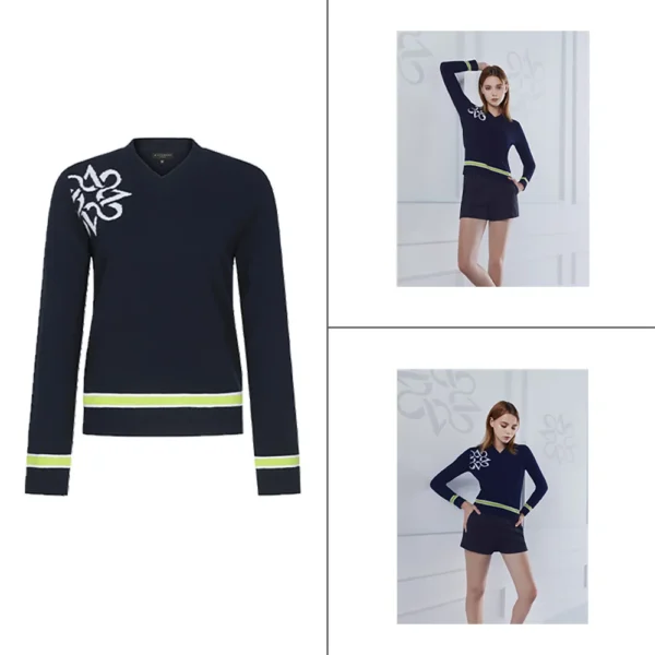 ST ANDREWS Is Very Trendy! New Knitted Sweaters for Women in Autumn, High-end Sportswear, High Quality, Luxury Golf!