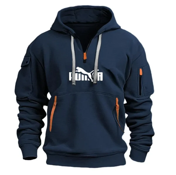Men's and women's printed hooded sweatshirts, loose fitting sportswear, new hoodies and sweatshirts novelty - Image 4