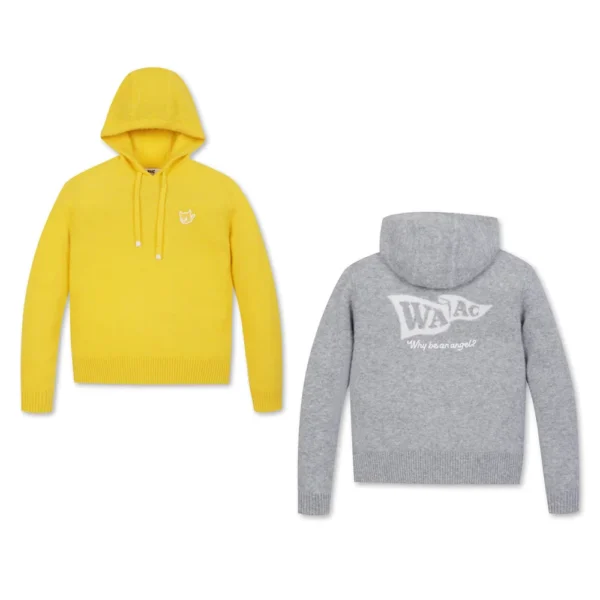 Style Long Sleeve Warm Knitted Sweater Ladies New Luxury Hoodie Autumn and Winter Sports Warm Golf Trendy Design Simple - Image 2