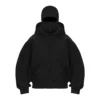Y2k Retro Fashion Double Layer Hoodies Hip Hop Ninja Street Zipper Hoodie Balaclava Gothic Autumn Winter Tracksuit Sweatshirt - Image 2