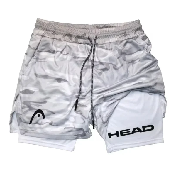 Anime Berserk Running Shorts Men Fitness Gym Training 2 in 1 Sports Shorts Quick Dry Workout Jogging Double Deck Summer - Image 5