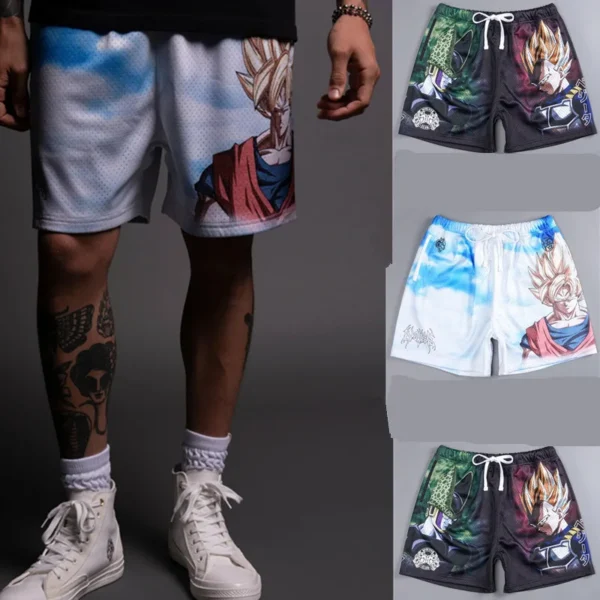 men shorts quick dry casual basketball short pants men jogger workout shorts for men - Image 2
