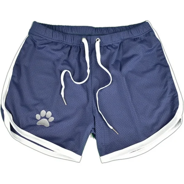 Mens Gym Fitness Shorts Bodybuilding running sports shorts Jogging Workout Male Summer Breathable Mesh Shorts men Sweatpants - Image 2