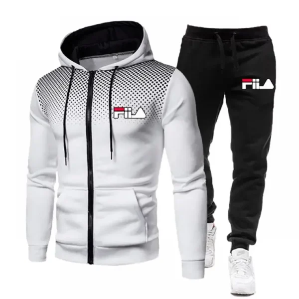2024 Men's suit Hoodie + Pants Fall sportswear Casual sweatshirt Sportswear Men's casual sports jogging suit Men's suit - Image 2