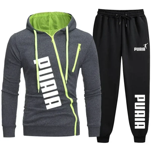 Sweatshirt and Pants Set Man Clothes for Men Sports Sets Mens Fashion Suits New Two Piece Men's Tracksuit Autumn Men's Clothing - Image 3