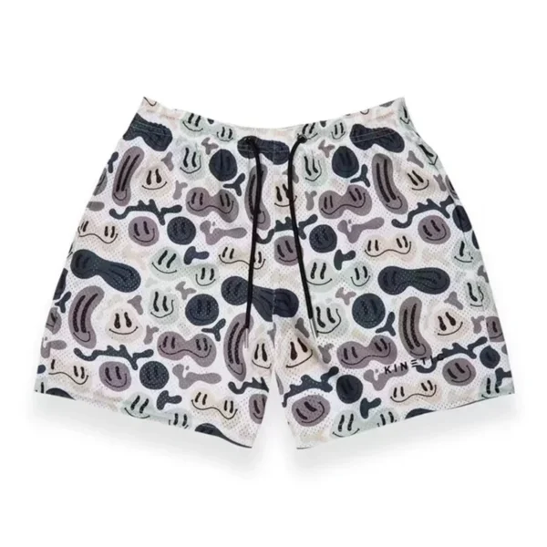 2024 New Men Fundamental shorts fashion trend casual shorts basketball football training Quick dry mesh breathable Men shorts - Image 4