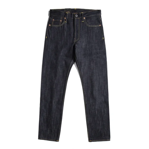 Red Tornado 17oz SD-107 Slim Cut Jeans Selvdege Denim Men's Pants Straight Leg - Image 3