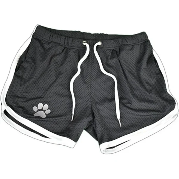 Mens Gym Fitness Shorts Bodybuilding running sports shorts Jogging Workout Male Summer Breathable Mesh Shorts men Sweatpants - Image 4