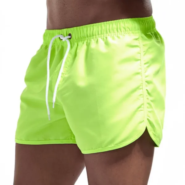 Men's Swim Shorts Swim Trunks Quick Dry Board Shorts Bathing Suit Breathable Drawstring With Pockets for Surfing Beach Summer - Image 5