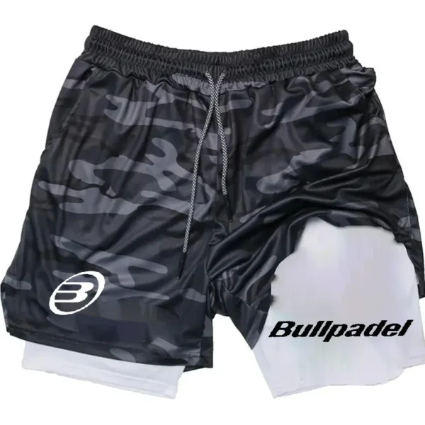 Men's Padel sports shorts, breathable tennis shorts, quick-drying Badminton pants, outdoor running sportswear, summer, new - Image 6