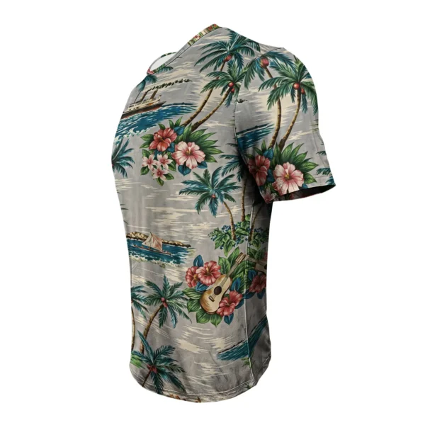Hawaii Men T-Shirt 2025 Y2k Street Harajuku Retro Print Casual Tropical Top for Men - Image 3