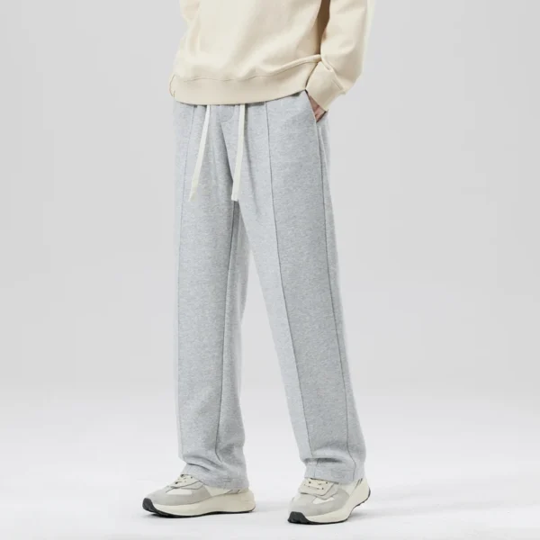CAAYU Men's Jogger Sweatpants Fashion Hip Hop Japanese Streetwear Drawstring Casual Baggy Trousers Sports Loose Gray Pants Mens - Image 5