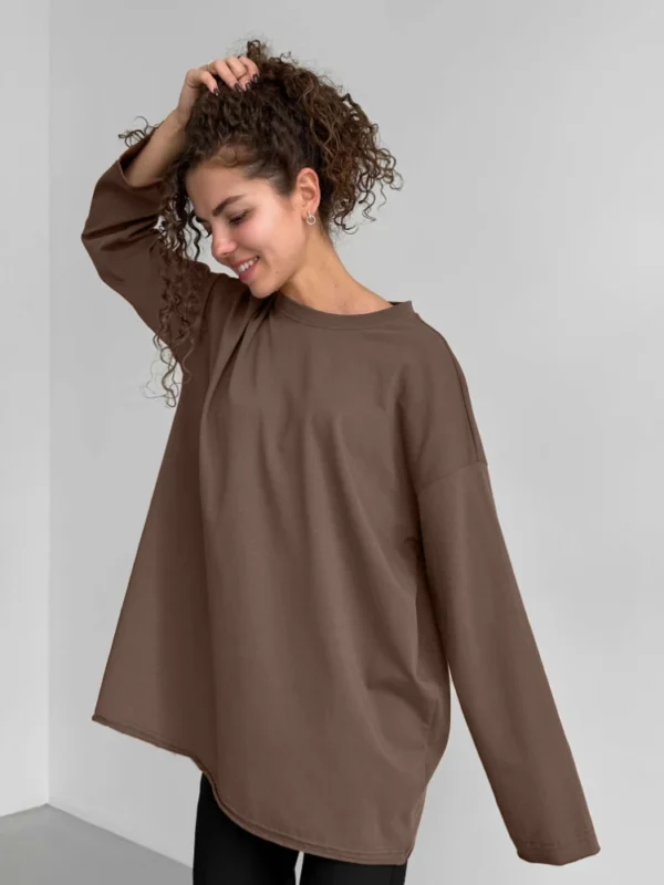 Hirsionsan Basic O-neck 100% Cotton T Shirt Women Loose Oversized Pullover Chic Cusual Tees Female Tops Girl Clothing 11 Colors - Image 2