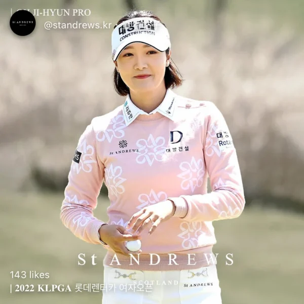 ST ANDREWS Stands Out! Trendy Knitted Sweater for Women! Luxurious Design, Sporty High Stretch, Golf, Soft To The Touch! - Image 6