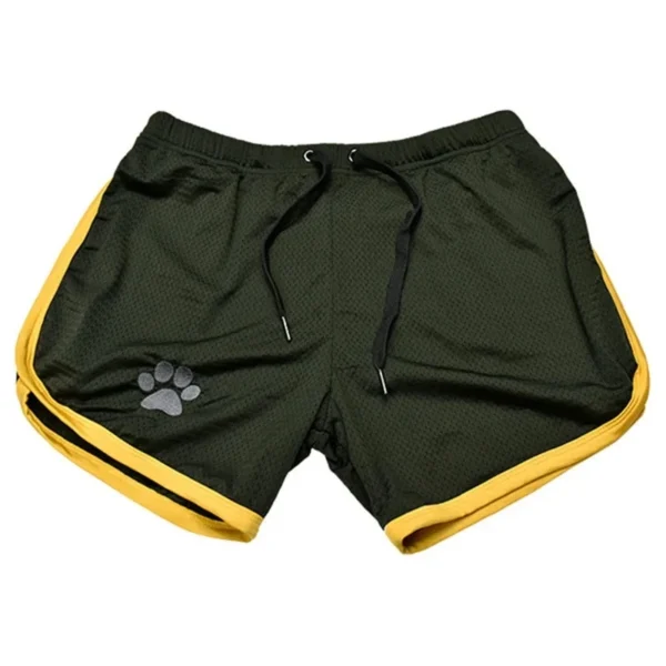 Mens Gym Fitness Shorts Bodybuilding running sports shorts Jogging Workout Male Summer Breathable Mesh Shorts men Sweatpants - Image 3