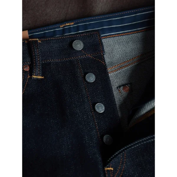 BOB DONG 23oz Extra Heavy Selvedge Denim Jeans Slim Straight Leg Pants Men Amekaji - Image 3
