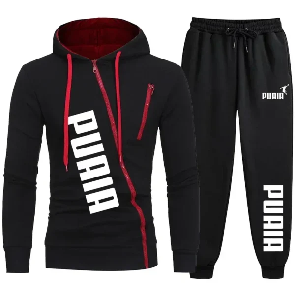 Sweatshirt and Pants Set Man Clothes for Men Sports Sets Mens Fashion Suits New Two Piece Men's Tracksuit Autumn Men's Clothing - Image 2