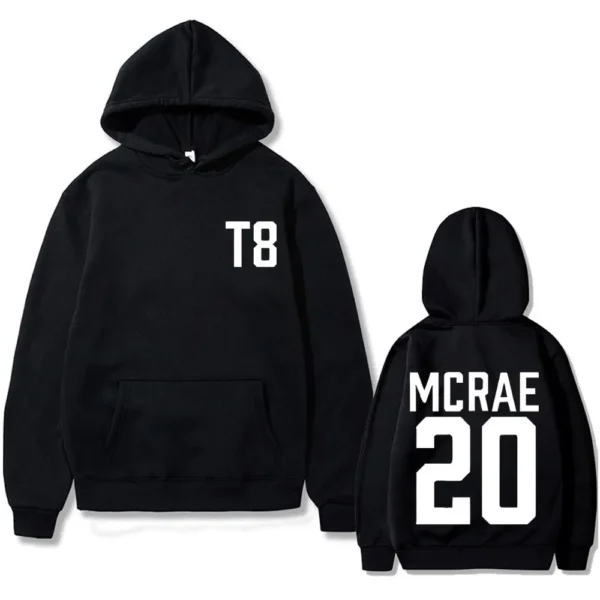 Singer Tate McRae T8 Think Later Graphic Hoodie Men Women Fashion Oversized Sweatshirt Streetwear Unisex Hip Hop Vintage Hoodies