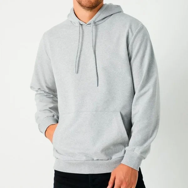 Solid Color Hoodies Warm Thick Plush Mens Clothing Oversize Hoodie Hip Hop Pullover Cozy Simplicity Sweatshirt Casual Tops - Image 6