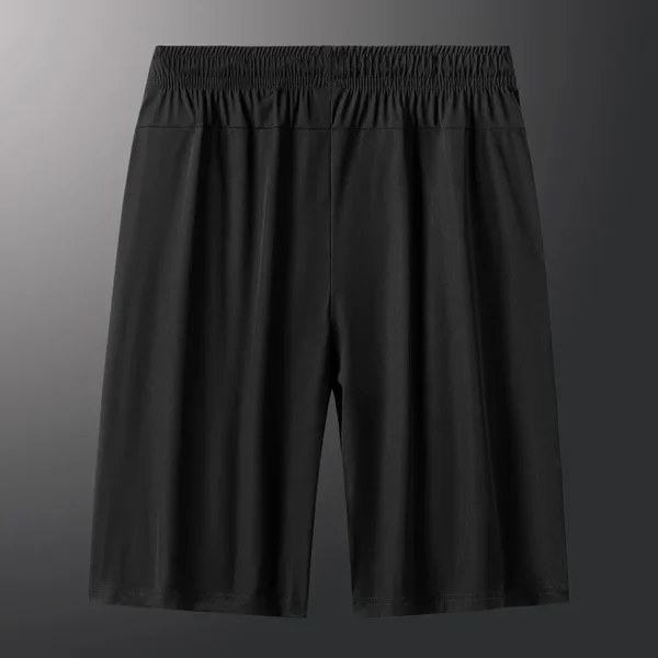 Men Plus Size Casual Shorts 6XL 7XL Big Size Gym Shorts Men Ice Silk Stretchy Summer Beach Short Pants Quick Dry Breathable - Image 4