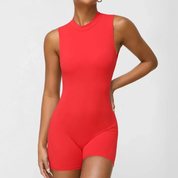 Sexy Back V Jumpsuits Women's Tracksuit Yoga Set One Piece Fitness Workout Rompers Sportswear Gym Set Workout Clothes For Women - Image 6
