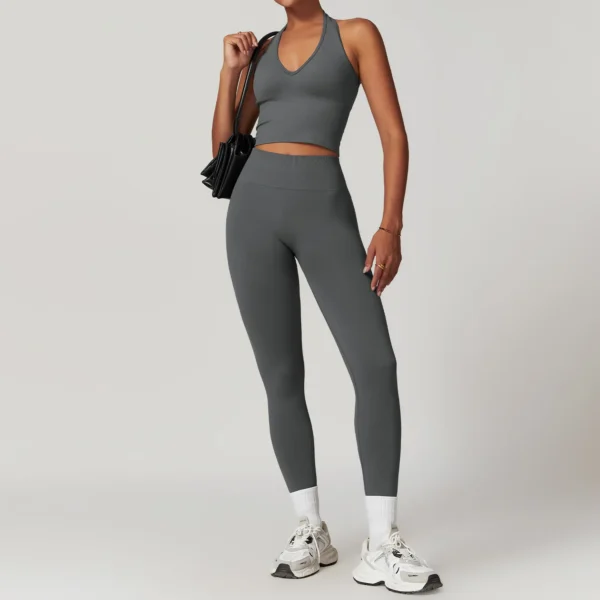 2pcs Seamless Yoga Set Gym Clothes Athletic Wear Yoga Suits For Women Fitness Set Tracksuits Sports Bra Gym Leggings Sportswear - Image 6