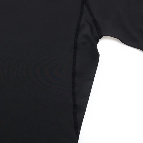 Men's Compression Short Sleeve T-shirt Fitness Running Basketball Gym Sportswear Seamless Close-fitting Black Sports Tight Tops - Image 2