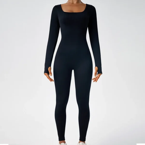 Women's tracksuit Yoga Set Yoga Jumpsuits One Piece Workout Long Sleeve Rompers Sportswear Gym Set Workout Clothes for Women