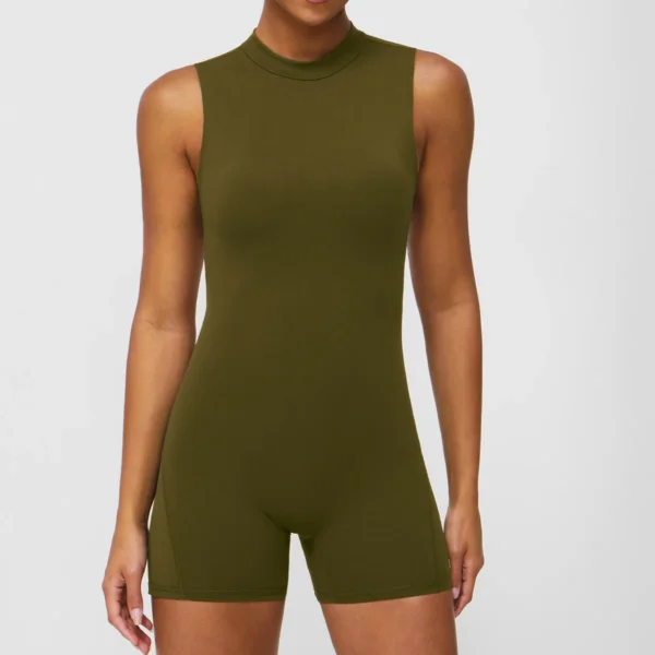 Sexy Back V Jumpsuits Women's Tracksuit Yoga Set One Piece Fitness Workout Rompers Sportswear Gym Set Workout Clothes For Women - Image 4