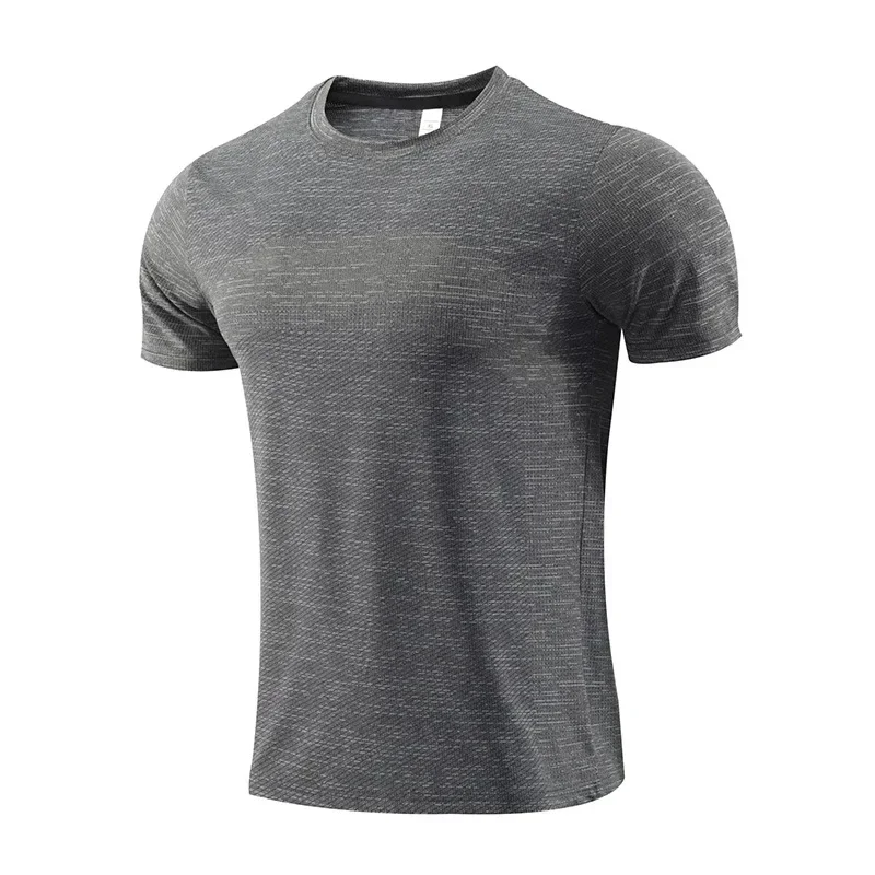 Multicolor Quick Dry Short Sleeve Sport T Shirt Gym Jerseys Fitness Shirt Trainer Running T-Shirt Men's Breathable Sportswear - Image 4