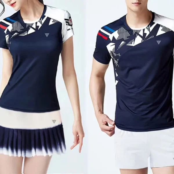 Running sportswear men and women breathable quick-drying clothes ice silk T-shirt short-sleeved summer jersey fitness clothes ne